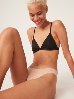 Seamfree Thong - Beige
