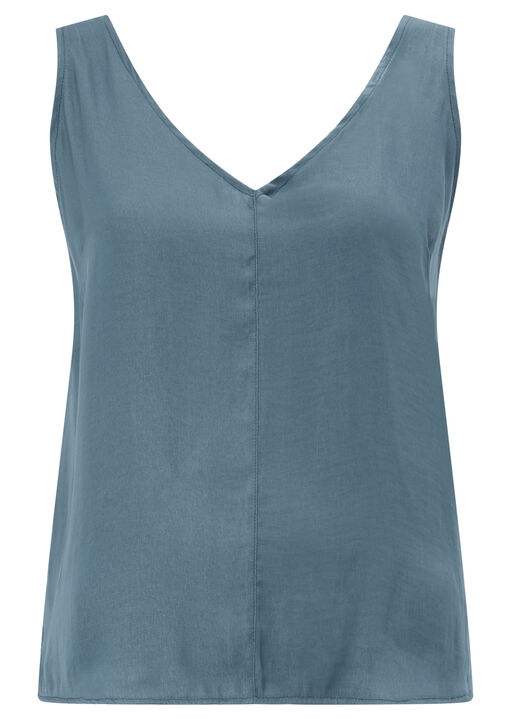 Raye Satin Jersey Vest image number 7.0