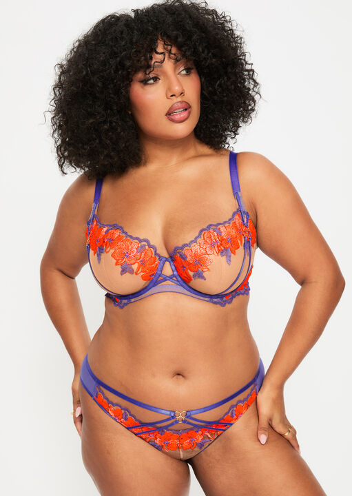 Dusk Til Dawn Non Padded Balcony Bra image number 1.0