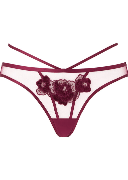 Delphine Lace Brazilian Knickers image number 4.0