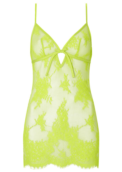 Availing All Over Lace Chemise Lingerie image number 5.0