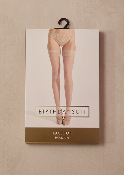Lace Top Hold Ups image number 4.0