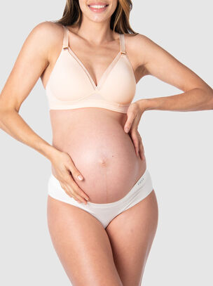Ambition T-Shirt Nursing Bra - Nude 01