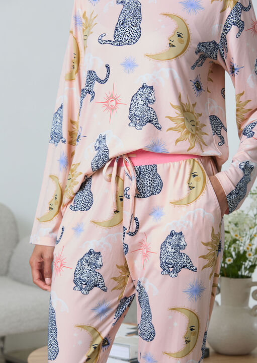 Celestial Leopard Long Sleeve Set image number 3.0