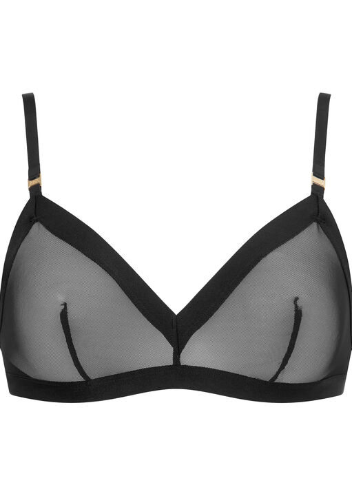 Zadie Non Pad Crop Bralette image number 4.0