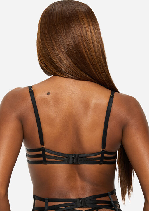 Sheer Desire Non-Padded Plunge Bra image number 2.0