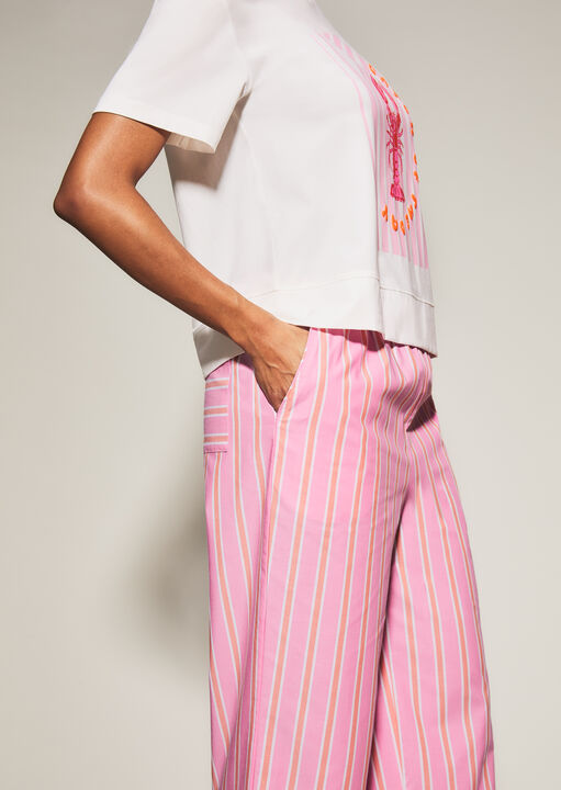 Lobster Stripe Trouser and T-Shirt Set image number 4.0
