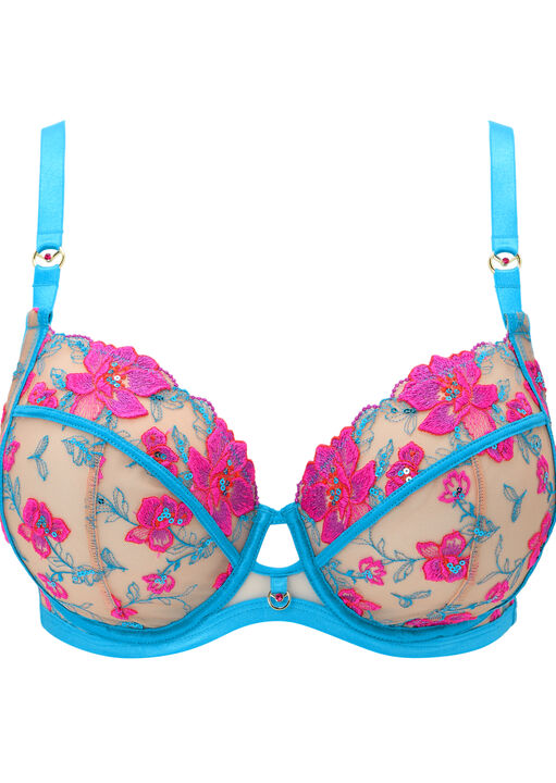 Glistening Non Padded Balcony Bra image number 9.0