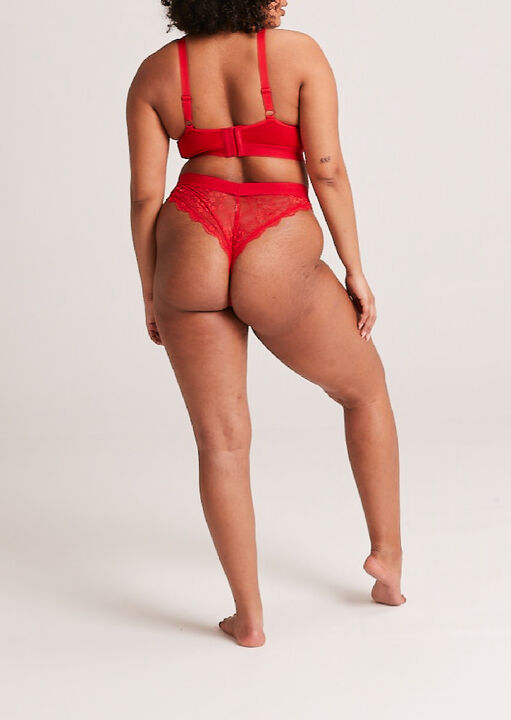 Picot Lace V-Brazilian image number 2.0