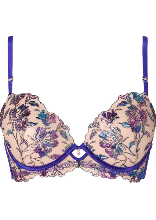 Euphoric Padded Plunge Bra image number 5.0
