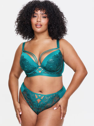 Mirage Fuller Bust Padded Plunge Bra