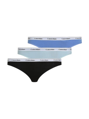 Modern Logo Thong 3 Pack - Multi
