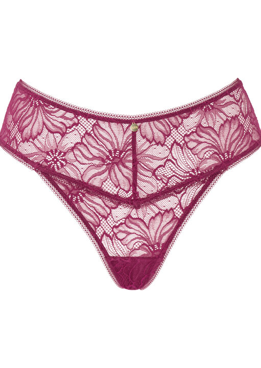 Knickerbox Alice Lace High Waisted Thong image number 5.0