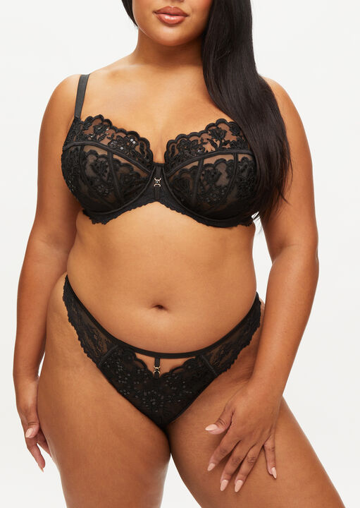 The Icon Fuller Bust Non Padded Balcony Bra image number 0.0