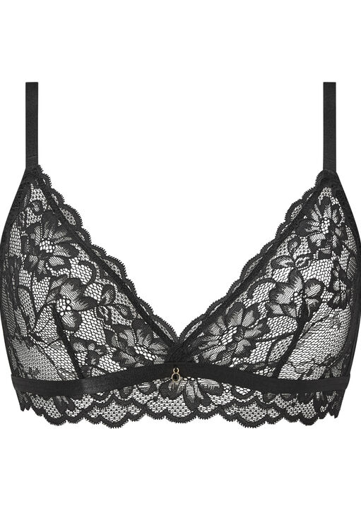 Sexy Lace Non Padded Bralette image number 4.0