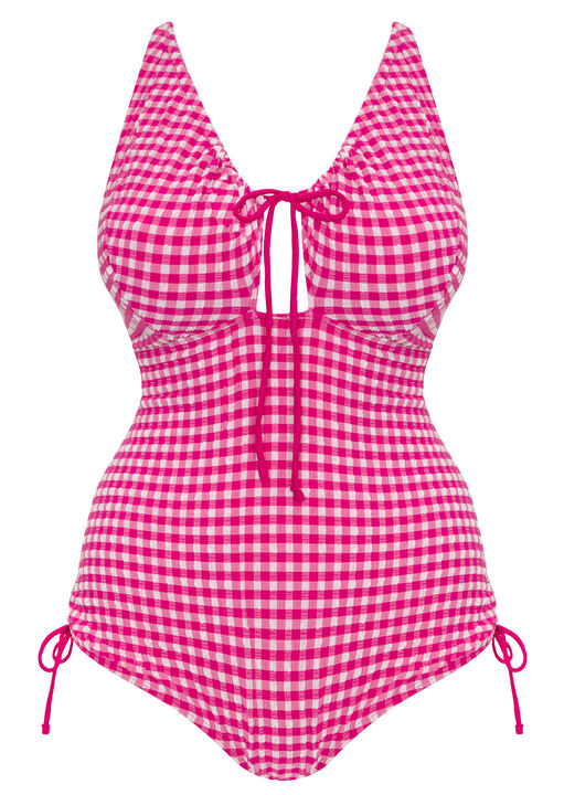 Holiday Check Non Wired Swimsuit  image number 5.0