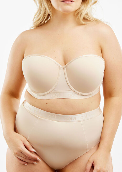 Everyday Microfibre Padded Strapless  image number 1.0