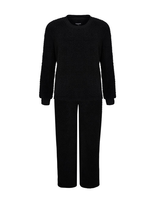 Borg Jumper & Wide Leg Set image number 4.0