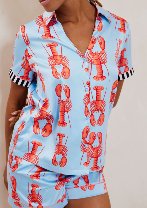Lobster Satin Set image number 3.0