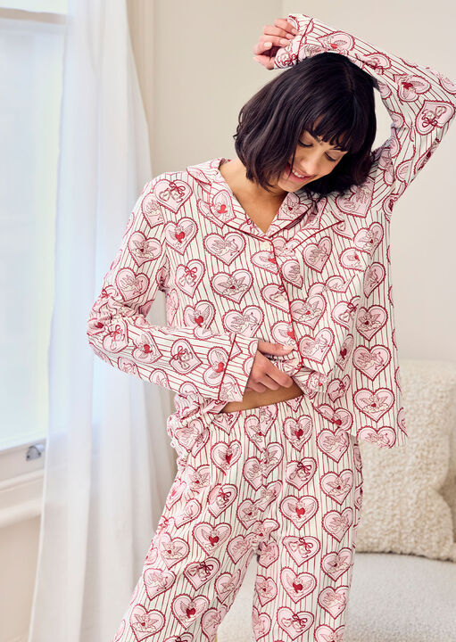 Heart Cupid Long Sleeve Set  image number 1.0