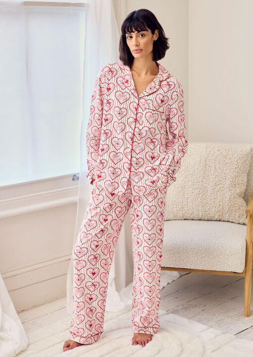 Heart Cupid Long Sleeve Set  image number 0.0