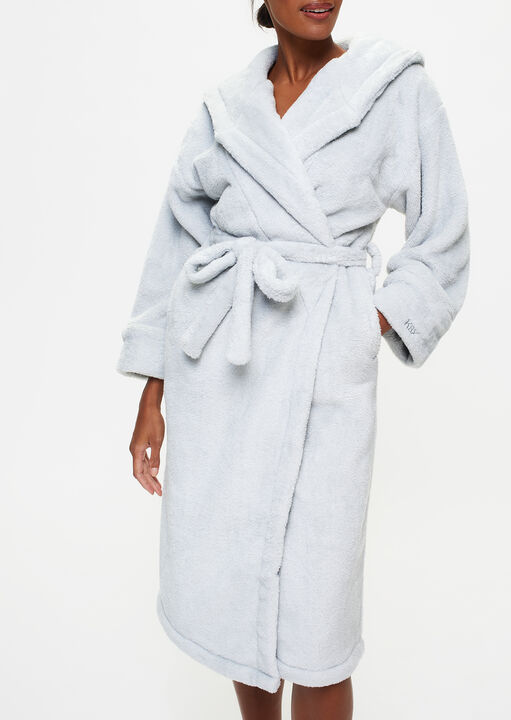 Knickerbox Grey Rosa Cosy Robe, 18