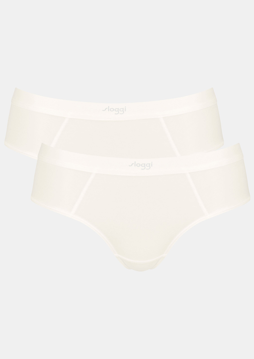 Sloggi White Ever Ease Hipster Brief 2 Pack, Xl