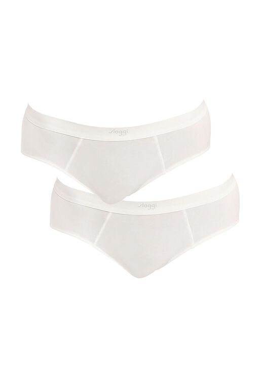 Sloggi White Ever Ease Hipster Brief 2 Pack, M