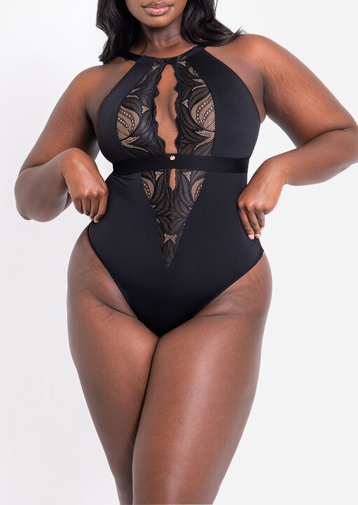 Curvy Kate Black Scantilly Indulgence Body, M