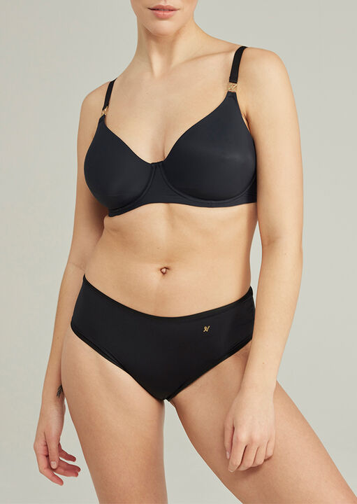 Nudea Black The Boss Full Cover Bra, 36B