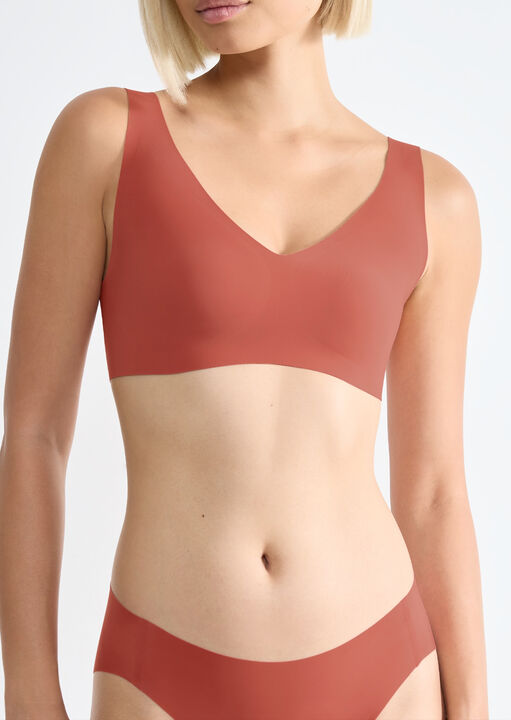 Sloggi Orange Zero Feel 2.0 Bralette, Large