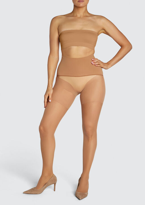 Heist Studios Nude The Fifteen Contour Tights, Size 20-22