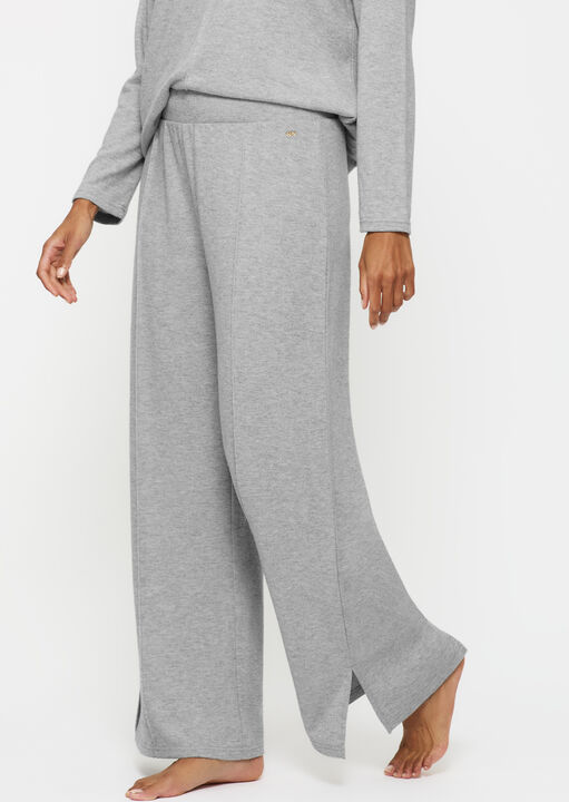 Knickerbox Grey Marie Wide Leg Trousers, 12
