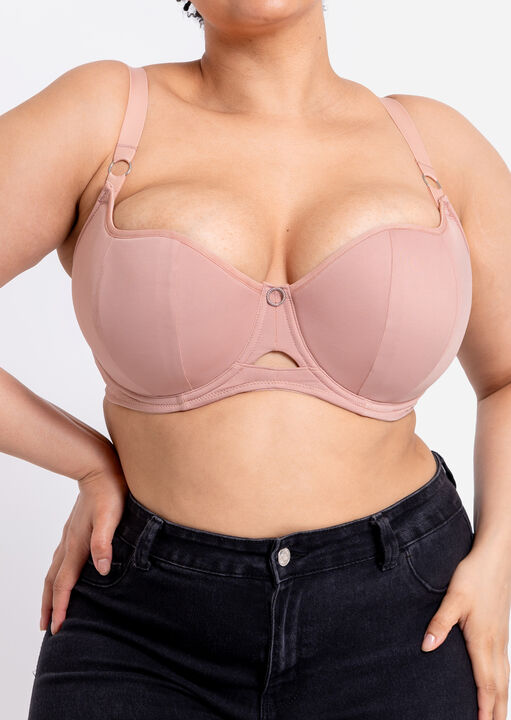 Curvy Kate Beige Boost Me Up Padded Balcony Bra, 42F