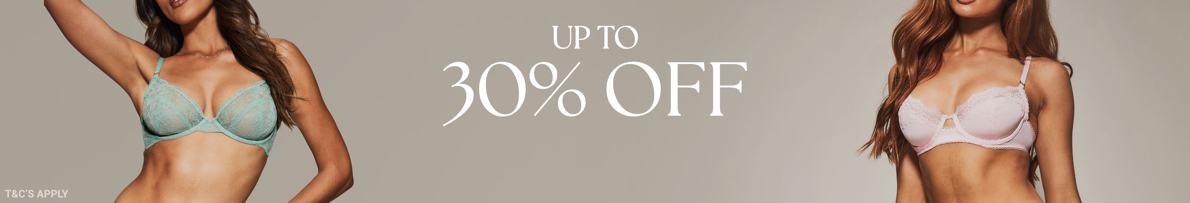 Up to 30% off at Knickerbox