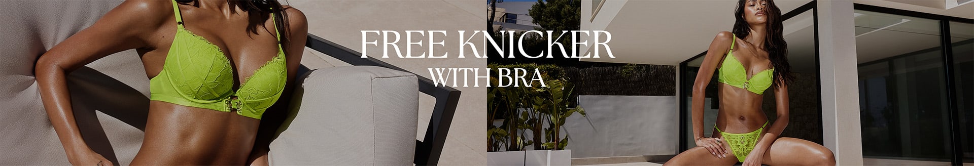 Free knicker with matching bra